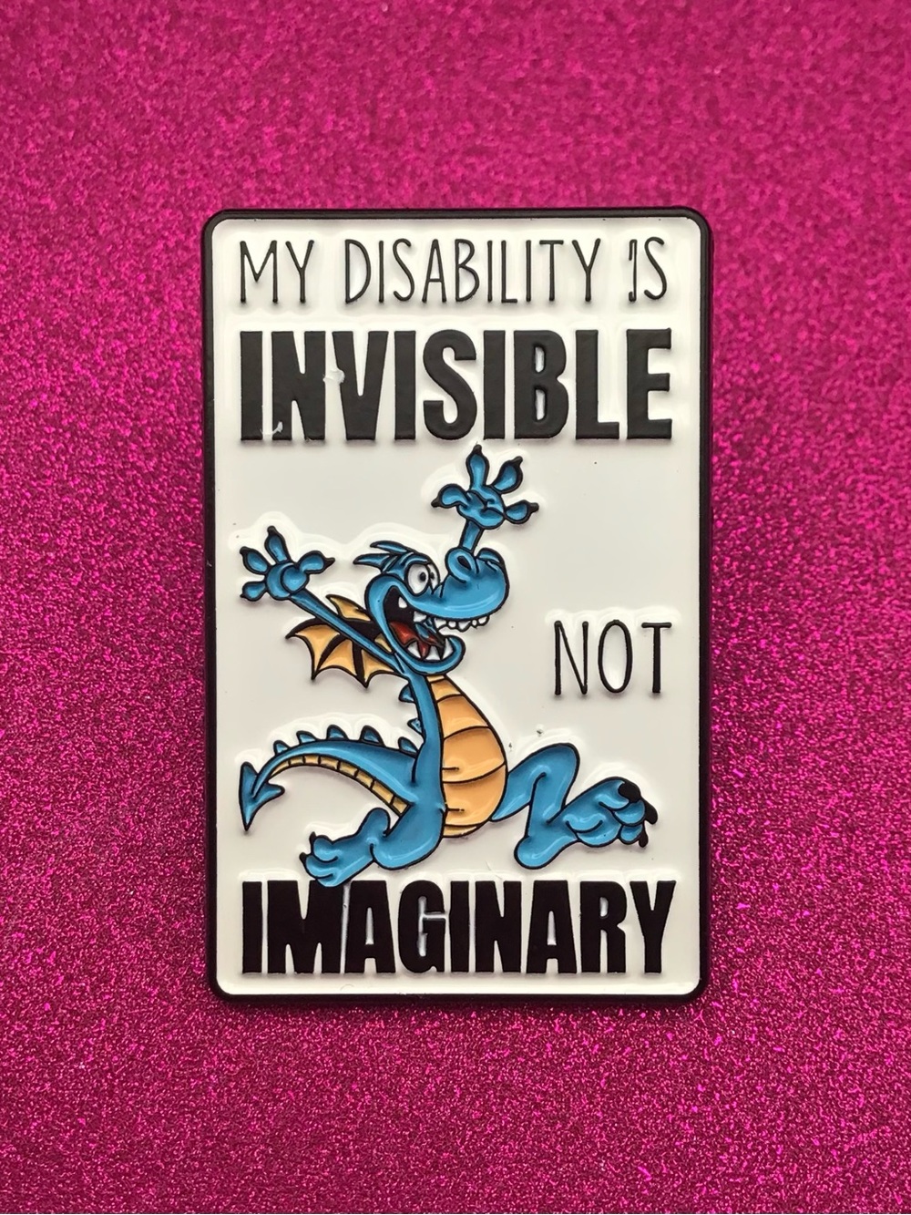 Disability Enamel Pin - Picture 1 of 1